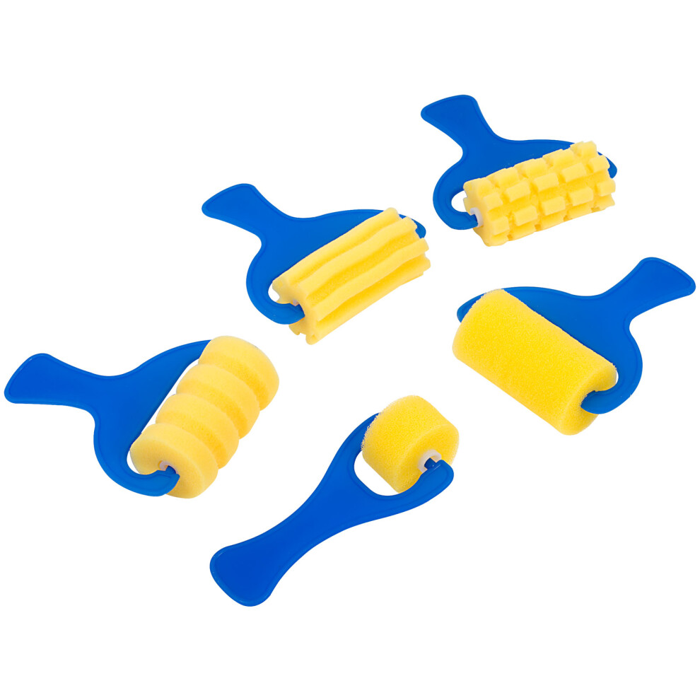 Major Brushes Paint Rollers Pack Of 5 5060098470104