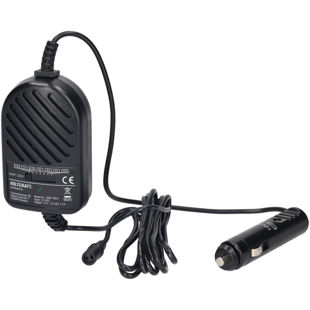Voltcraft Smp-20A Multimedia Car Power Adaptor 4016138523898