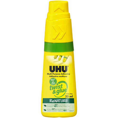 UHU 036691 Twist & Glue Solvent Free Adhesive 35ml