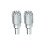 2PCS Thumb Rocker Joysticks for  RC/RC2/RC Pro2 Remote Controller Non-Disassembly Telescopic Folding Joystick Silver 2
