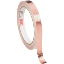 3M 11819 Copper Tape-Copper Foil with Acrylic Conductive Adhesive 9mm x 16.5m