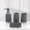Plastic Bathroom Storage Systems Toilet Paper Holder-Gray 2