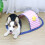 Cooling Pet Mat Breathable Rattan Design Comfortable Sleep-S 3