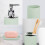 Bathroom Storage Solution 4Pcs Plastic Toothbrush Cup Set-White 5