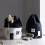 Kids Room Storage Drawstring Cotton Canvas Toy Organizer-White 3