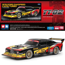 Tamiya RC 47526 1978 Ford Zakspeed Capri Turbo (TT-02) 1:10 RC Assembly Kit