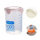 Odor Resistant Clear Storage Container For Bulk Foods-1500ML 5