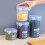 Stackable Transparent Food Containers Leakproof Plastic-800ml 7