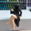 Mysterious Statue Black Robe Mask Resin Decoration Home-A 6