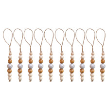 10 stuks handgemaakte houten kralen hanger-7