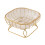 24cm Wide Fruit Serving Platter For Coffee-golden fruit plate M 1