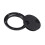 Couverture de pont circulaire stable, plaque de-6 pouces Noir 1