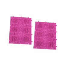 Dispositif à gratter pour chats au design attrayant-Rose rouge