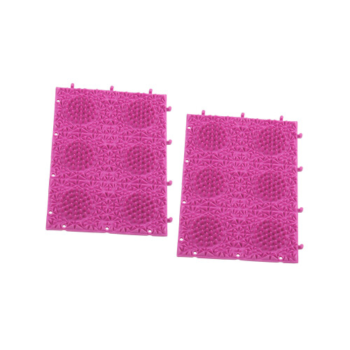 Cats Grooming Device for Scratching Needs Includes-Rose Red
