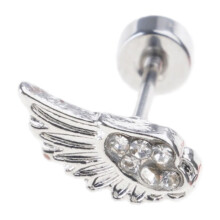 Exclusive Wing Ear Piercing for Mixed and Matching-White