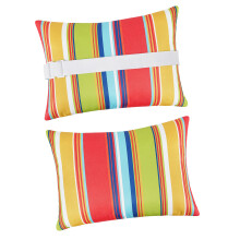 2Pcs Weather Resistant Cushion For Patios-Rainbow Dream