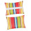 2Pcs Weather Resistant Cushion For Patios-Rainbow Dream 1