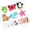 Sewing Set for Children Ages Four Plus Featuring Portable-B 1