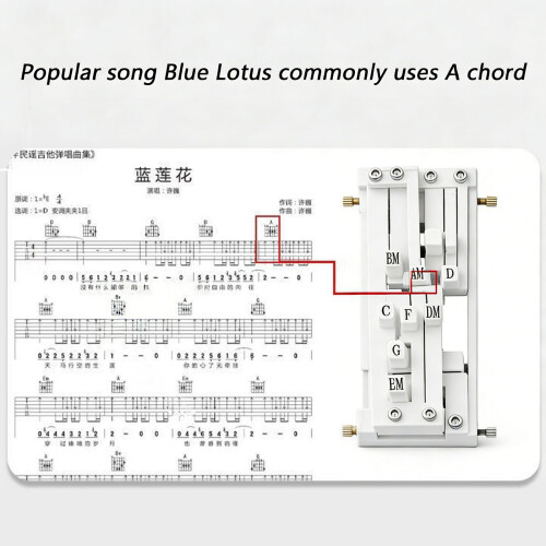 Fun Interactive Guitar Chord Booster Enhances Learning Interest 1