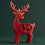 2Pcs Reindeer Silicone Candle Mold Temperature Resistant 5