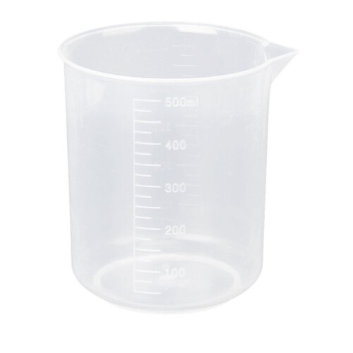 6X 500ml Graduated Beaker Transparent 2