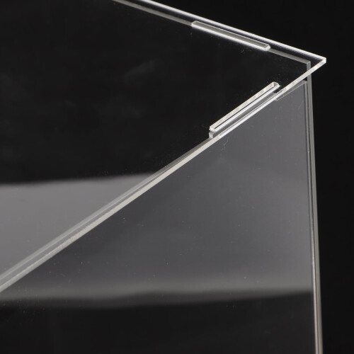 Acryl basketbal displaykast 25x25x25cm 2