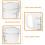 Transparenter Messbecher aus Polycarbonat mit isoliertem Griff, 500 ml 2