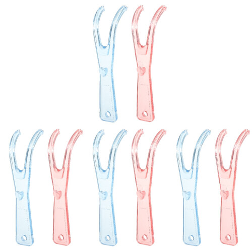 8Pièces Porte- Réutilisable PP Couleurs Assorties Pratique