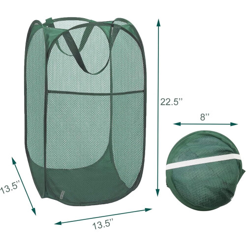 Panier à linge pliable en filet 1