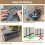 3-teiliger Nachttisch-Organizer mit Taschen 4