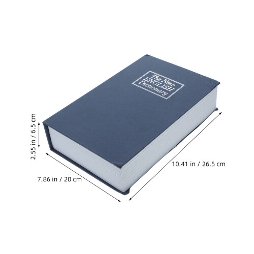 Blauwe Holle Boek Safe Opbergbox Voor 1