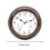 Hengsof retro outdoor clock 16 inch waterproof thermometer 3