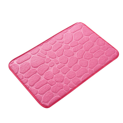 Tapete de banheiro de espuma com relevo antiderrapante, 19,68 x 31,49 polegadas 1