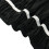 Staubrüschen-Bettrock aus Polyester, Kingsize, 38 cm Fallhöhe, Schwarz 4