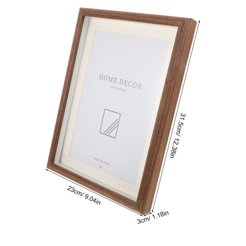 Medaillenvitrine aus Holz mit Glasfront 1