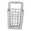 Panier à linge pliable gris 45,8 x 27 x 15,5 cm 4