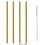 4er-Pack Edelstahl-Trinkhalme, 26,7 cm 2