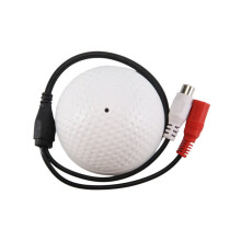 Monitoraggio Audio MIC Microfono di Raccolta Audio per Videosorveglianza CCTV Telecamera IP di Sicurezza Preamplificatore Incorporato Voce Cablata