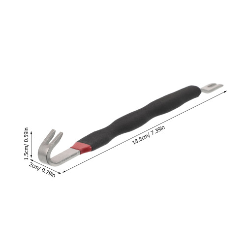 2Pcs Durable Automotive Electrical Terminal Separator Pliers Black 1