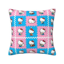 Vánoční povlak na polštář Hello Kitty 50x50 cm oboustranný