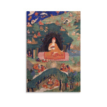Poster Thangka tibetano 16x24 pollici (40x60 cm)