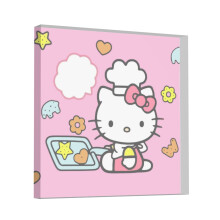Hello Kitty akrylplakett – inspirerande citat,