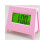 Mini LCD alarm clock with calendar and temperature display 1