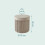 Velvet Storage Stool with Padded Seat and Large Compartment 4