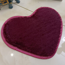 Tappetino da bagno antiscivolo 40x28 cm in pile di corallo