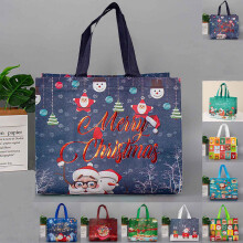Große Weihnachtsgeschenktüten, festliche Tragetaschen