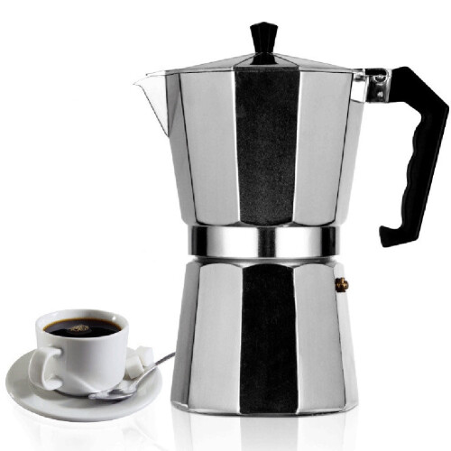 Cafetera de aluminio de 50 ml a 600 ml