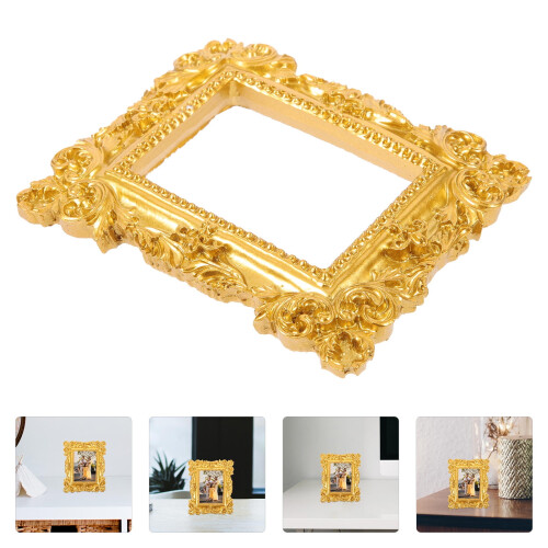 Vintage Gold Mini Photo Frame