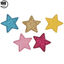Fournitures de loisirs créatifs pour enfants : autocollants en mousse pailletée, jouets créatifs, scrapbooking, autocollants multicolores en