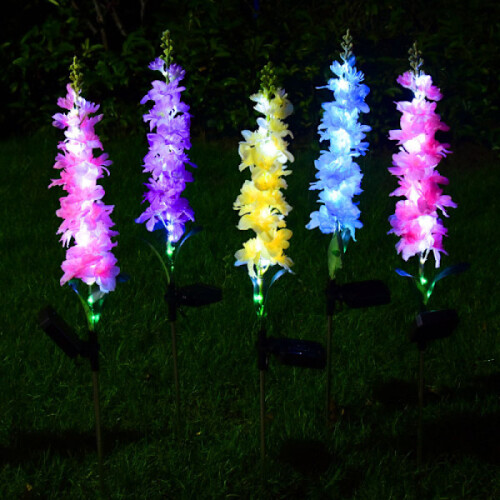 Outdoor Solar Garden Lights – Colour-Changing, IP65 1